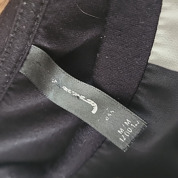 (M) J by Jess Floral Design Sheer Front Art Deco Contrast Eclectic Unique Loose - Picture 3 of 8